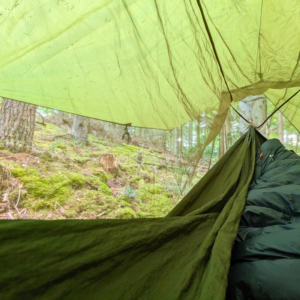 Hængekøjetur i Hyllested Bjerge